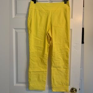 NWT Yellow NY&Co pants size medium